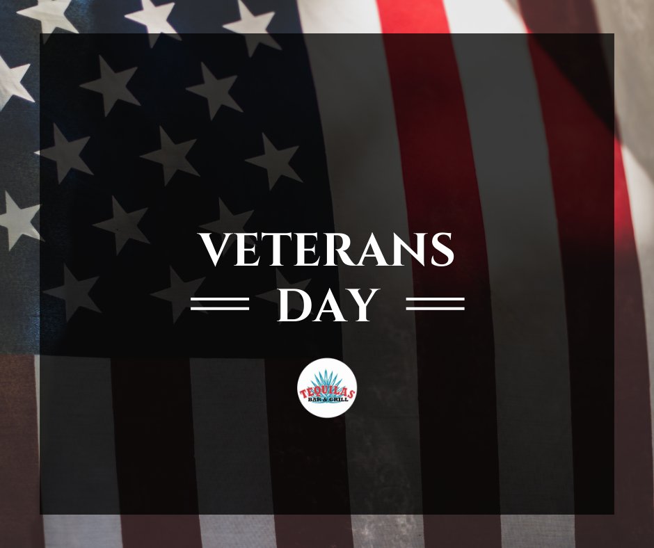VisitTequilas's tweet photo. Happy Veterans Day !! https://t.co/WDwjrhBTWo