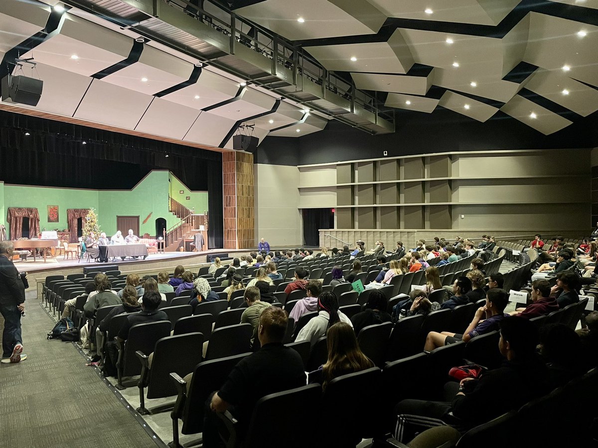<a href="/CSHighSchool/">College Station HS</a>  Social Studies classes being honored today with a Veteran’s panel to hear stories and wisdom.  Thank you Veterans.  🇺🇸