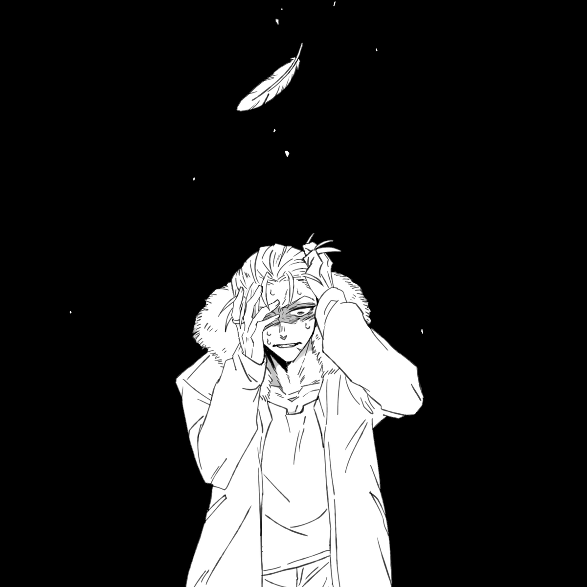 泣きを入れたら?  ⚠弊レッドガン容姿幻覚 