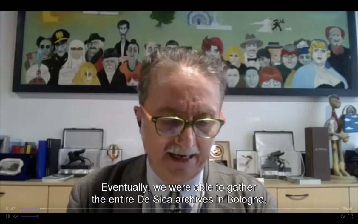Film_Foundation's tweet image. Don't miss our interview with the great Gian Luca Farinelli from @cinetecabologna about SHOESHINE's restoration process. It's available now in the Restoration Screening Room!

➡️ ➡️ delphiquest.com/film-foundatio…

(and make sure to register to watch De Sica's SHOESHINE this weekend 😉)