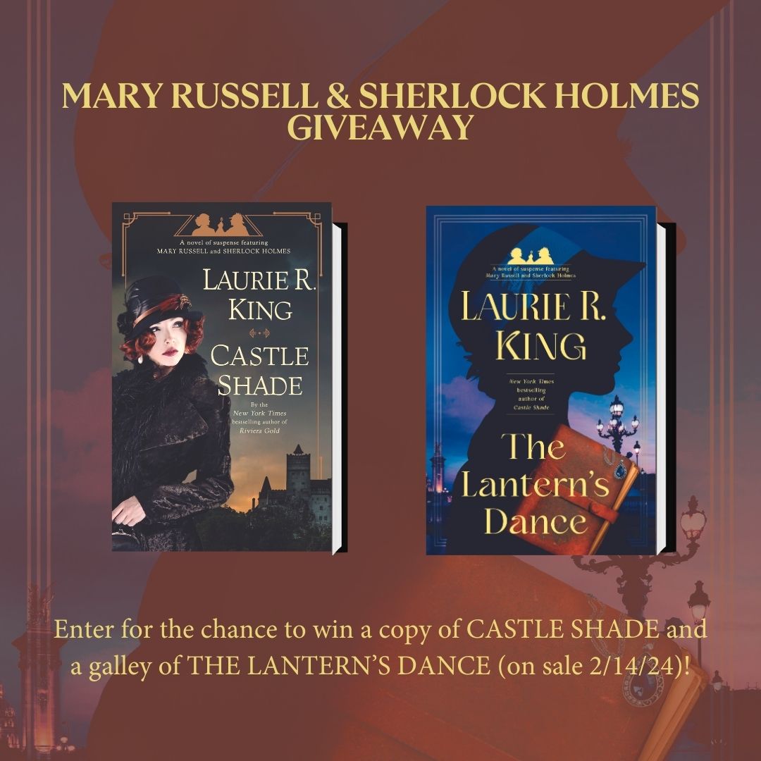 ✨ Giveaway ✨ Enter for the chance to catch up on Mary Russell and Sherlock Holmes’ latest adventure and get an early copy of the next novel in the series! Enter here: sites.prh.com/the-lanterns-d…