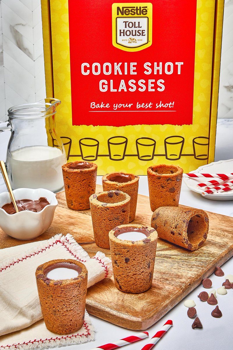 Enter for a chance to win Cookie Shot Glasses Kits 🍪 spr.ly/6006uQkFK Includes: Chocolate Chip Cookie Dough, Morsels, shot mold and $25 gift card for your drink! No Purchase Necessary 50 U.S./D.C. 18+(19+ for AL & NE, 21+ for MS) Valid 11/8/23 ends 12/8/23 at 11:59 PM ET