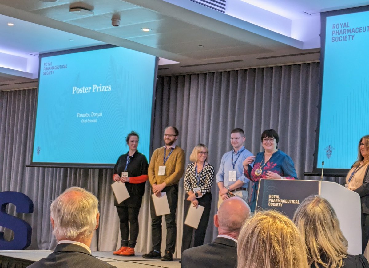 Congratulations to our poster prize winners!👏

In 1st place, Sally-Anne Francis, 2nd place goes to Liam Bastian, 3rd place for Avril Tucker and Owain Williams awarded best poster by an early careers researcher.

#RPSConf23