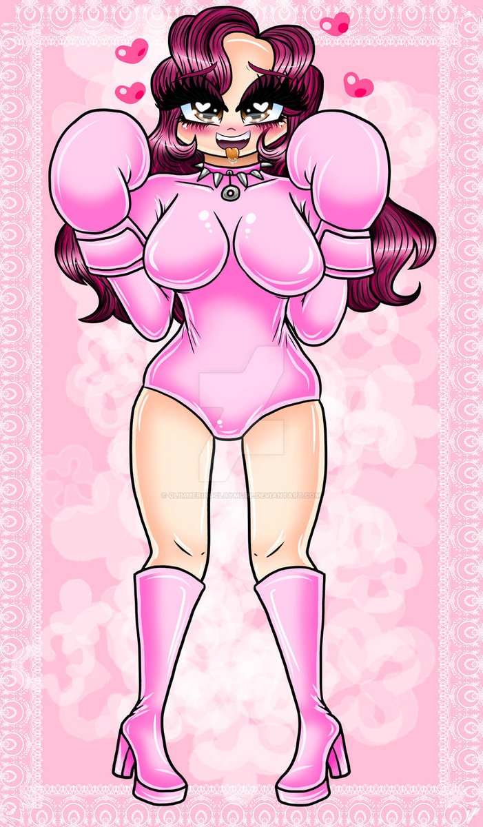 Commission for my sweet friend on Discord 💜
#Boxing #Latex #LatexLovers #BoxingGloves #Ahegao #HighHeels #PinkAesthetic #Pink