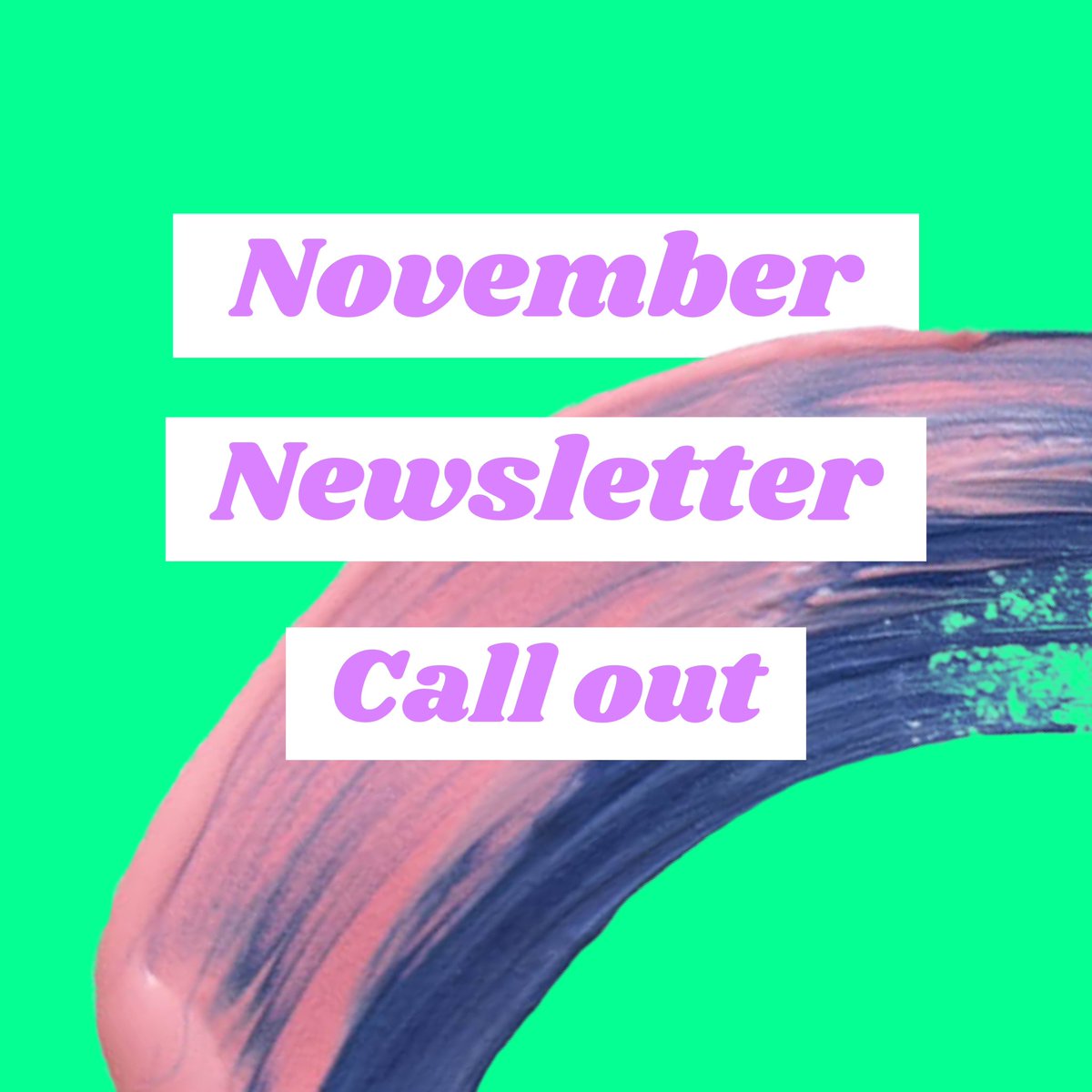 Call out for news/events/workshops/opportunities for the November CHAOS newsletter!

Are you a creative in #southampton with something you’d like to share? We’d love to hear from you 👍

Sign up to our newsletter and find out more here👇
chaosnetwork.org.uk/newsletter/