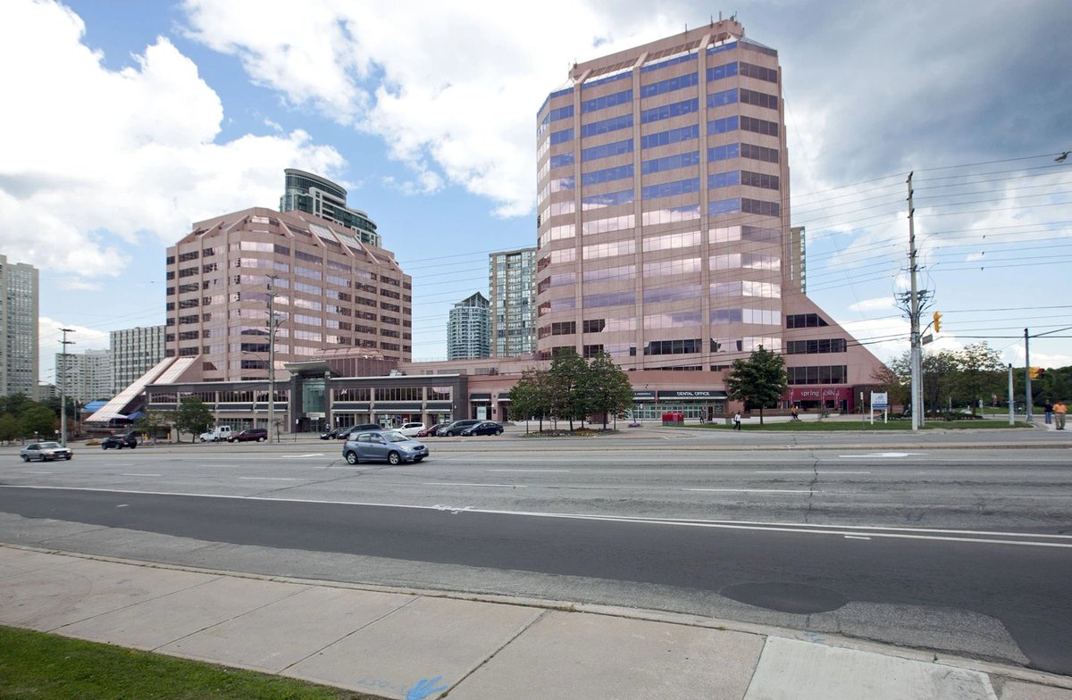 $D.UN $MPCT.UN Sussex Centre in Mississauga looks like a good disposal candidate IMO.  D owns 49.9% and MPCT for some reason owns 50.1%.

Office Occupancy is low 73%  and 1987 building looks hideous, but site is large and surrounded by new development (incl Square One District)