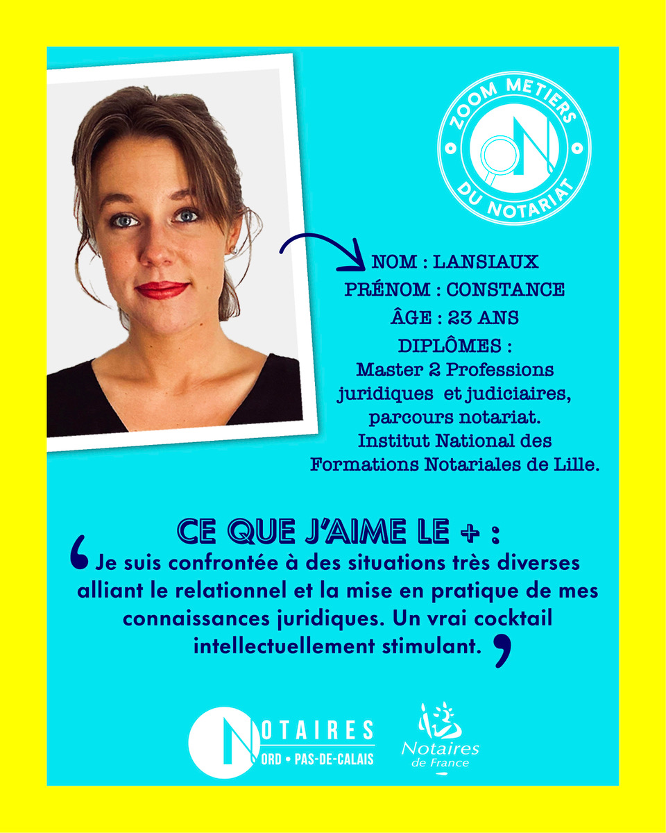 Le 10 novembre, c’est la Journée internationale des stagiaires. L’occasion de mettre en lumière le “notaire stagiaire”, un statut souvent méconnu.

Plus d'infos : lereflexenotaire.fr/zoom-sur-le-no…