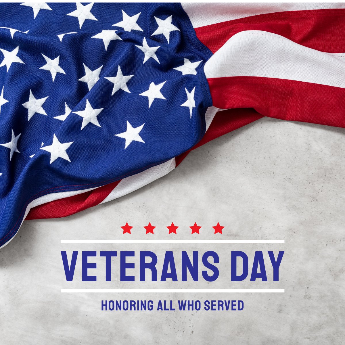 Thank you for your service and sacrifice.