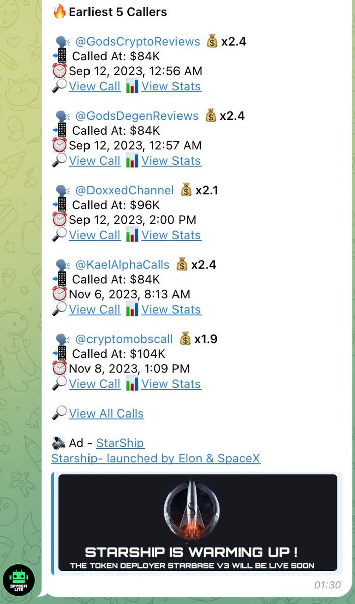 $SSHIP banner ad is now live on <a href="/SpyDefiX/">SpyDefi</a> 

All eyes on #Starship