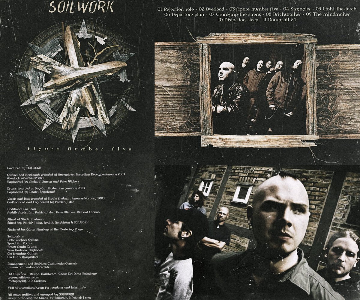 [#7] Albums I'll have on repeat for the rest of my life:

Soilwork - Figure Number Five (2003)