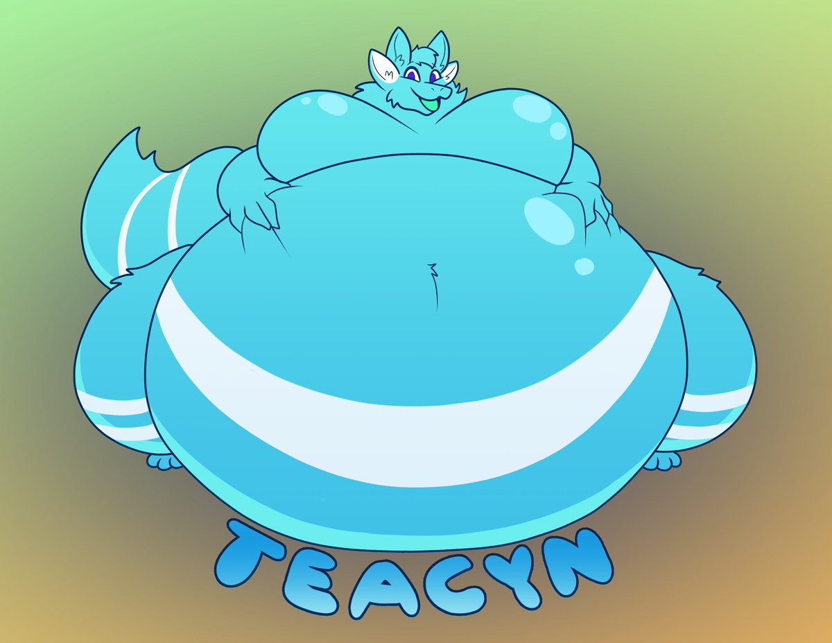 I present to you all: A Balloon Named Teacyn. This is going to be my badge for Midwest Furfest! Art done by the large and lovely @MrSpiffy9