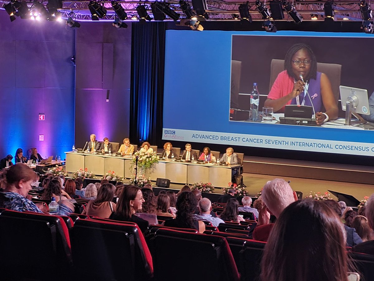 Honored to co-chair a session #ABCLisbon discuss tough issues in management of Advanced breast cancer patients in pregnancy, HIV+, elderly and frail. Glad guidelines will be discussed and voted on tomorrow @UWOCASOfficial  @UCCF_Official @UgandaCancerIns @GiuliaESSE @jrgralow