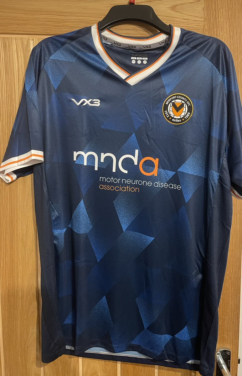 jasonrmacey's tweet photo. New shirt ready for tomorrow!  Great work @NewportCounty supporting a great ex player! https://t.co/rsOw3tFXRC
