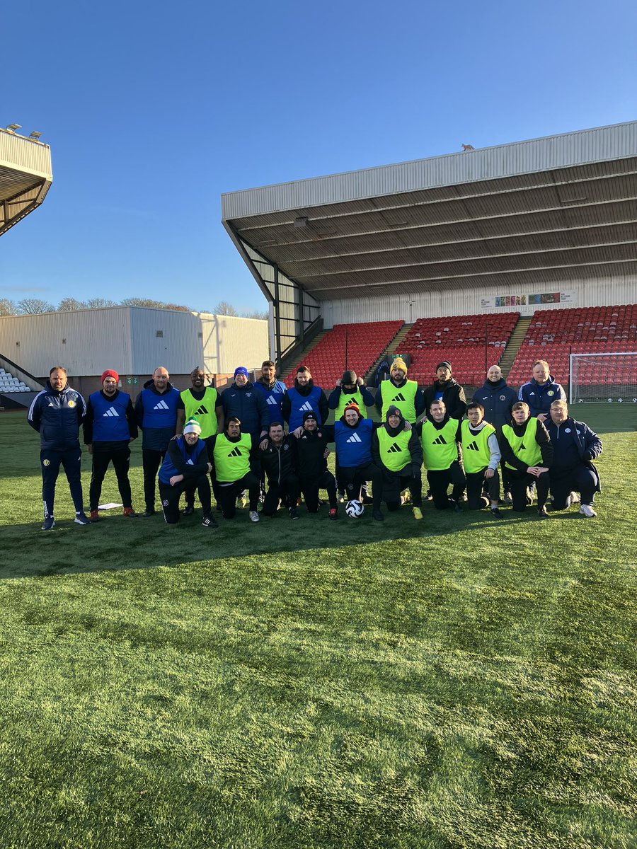 UEFA C Licence Phase 3 draws to a close today at Broadwood Stadium. Well done to all the candidates for their attendance and efforts over the 4 days. #ScottishFACoachEd