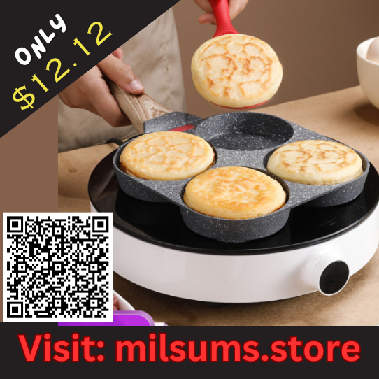 mil_sums89800's tweet image. Fried Egg Burger Machine Non-stick Household Breakfast Pot Mold Four-hole Artifact
Link:bit.ly/3u7EWPU
#BreakfastInnovation #EggBurgerMachine #NonStickCooking #KitchenArtifacts #MorningRituals #HomeCooking #KitchenGadgets #MealPrepMagic #CookingInStyle #KitchenEssentials