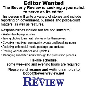 We're looking for a new editor.