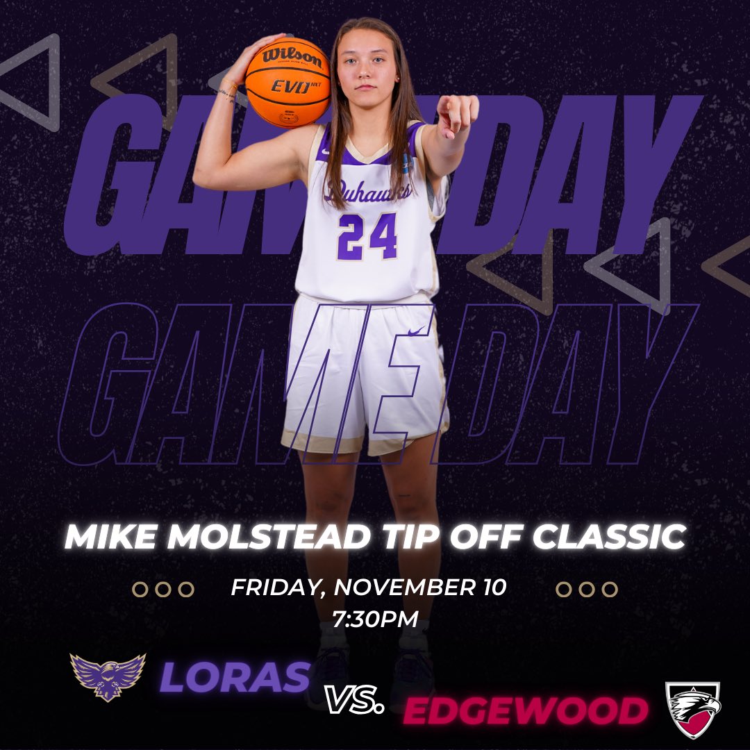 DuhawkWBB's tweet photo. IT’S GAME DAY! 

🆚 Edgewood College
📍 Lillis Court - Dubuque, IA
🕢 7:30pm
📺 https://t.co/LCrmPdMSpz https://t.co/PzLZUK7noC
