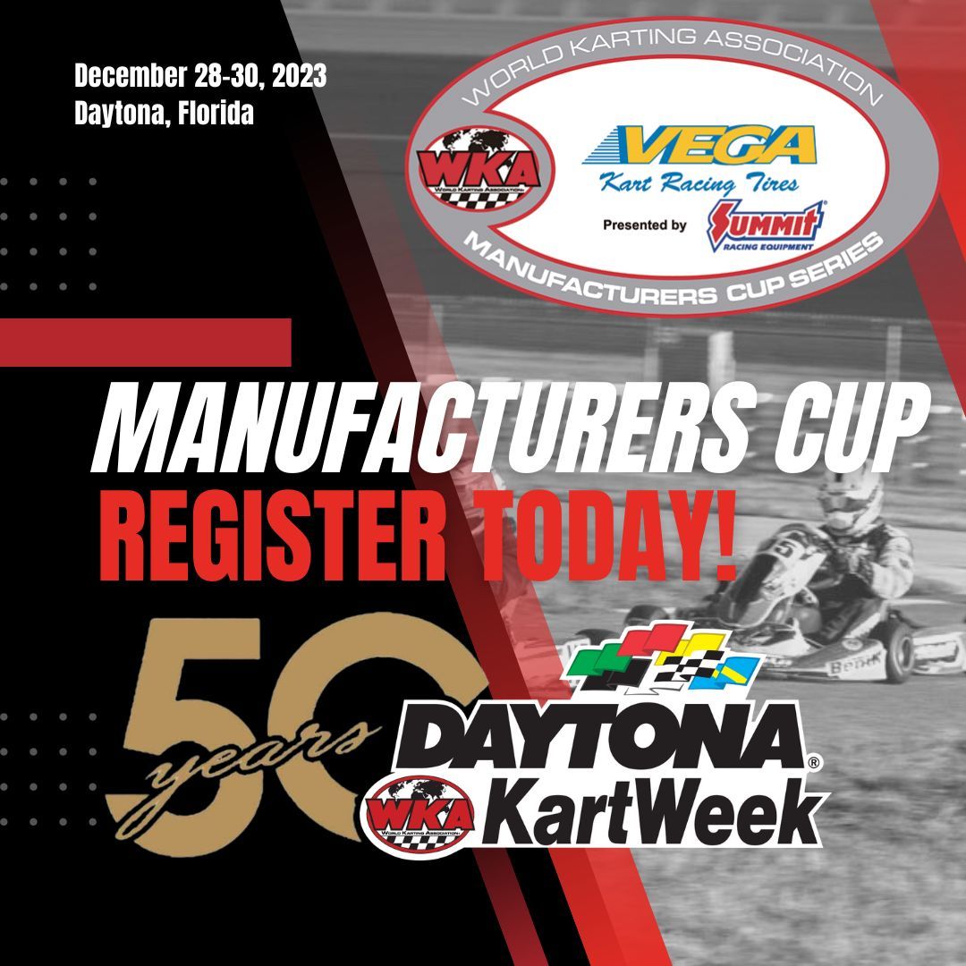 Attention all Sprint drivers‼️ Have you entered Daytona KartWeek⁉️

Register today at raceselect.com/wka/2024 and Let's Go Karting! 🏁

#WKA #Karting #Kart #Motorsport #LetsGoKarting #Sprint #ManufacturersCup #ManCup #SummitRacingEquipment #MoreKarting #DaytonaKartWeek #Daytona