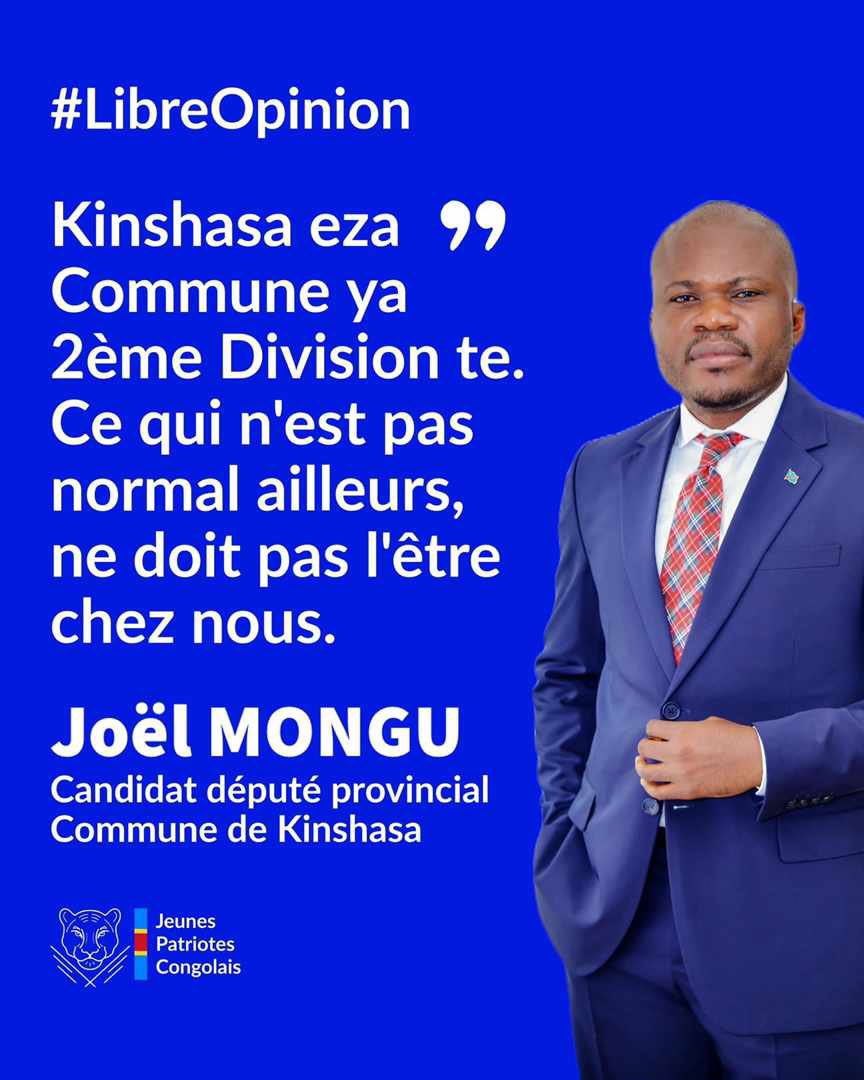 FranchaLuyindu1's tweet photo. Place aux jeunes, candidat provincial de commune de Kinshasa numéro 123 https://t.co/Pxq1hhOyGk