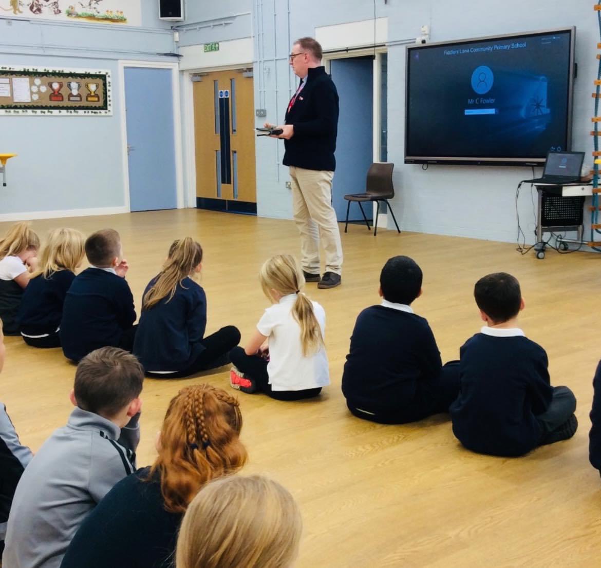 Key Stage 2 would like to say a very big thank you to Rev. Rob from St John’s Church for his Remembrance assembly this week. The children really enjoyed it!