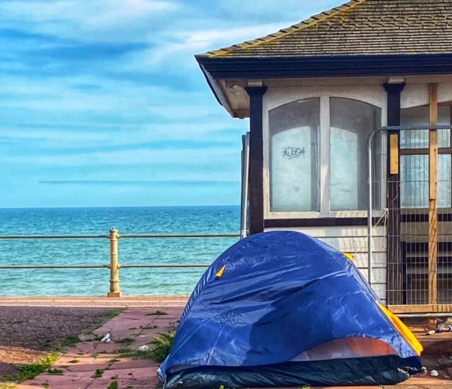 People who queue in sub zero temperatures for food, a hot drink and human interaction are not doing so as a lifestyle choice. They do not live in a tent as a lifestyle choice. They do it because they have no other option.