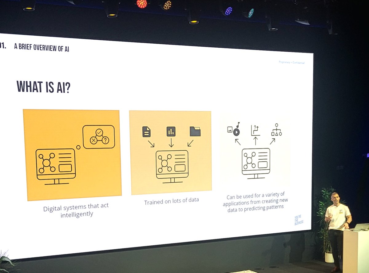BillyLinehan's tweet photo. What is #AI? Attending the "You're the Business" AI seminar for Small Business today in @Google's Dublin HQ, Thanks @digital_darryl for sharing AI potential.
#GrowwithGoogle #LLMs
@Loc_Enterprise @Entirl
#digitalupskill https://t.co/3Vvr3uveCX