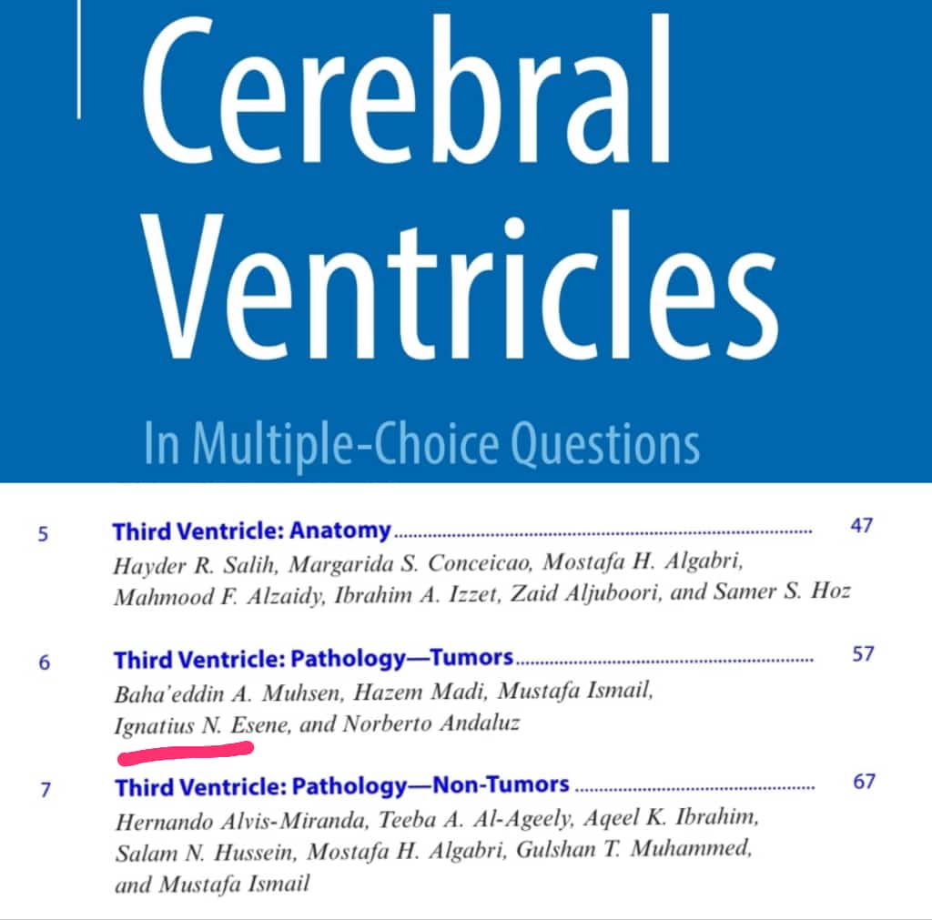 Book Chapter on Third Ventricular Tumors #Springer