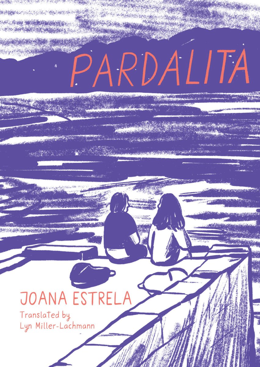 As a Round 1 judge, I'm reading for the #CYBILS2023 #graphicnovel prize & sharing my reads as I go along, in no particular order @CybilsAwards @bookgoil Day 11 🇵🇹🎭👩🏽‍❤️‍👩🏽 Pardalita by Joana Estrela (tr. by @LMillerLachmann) @LevineQuerido #YA #kidlit