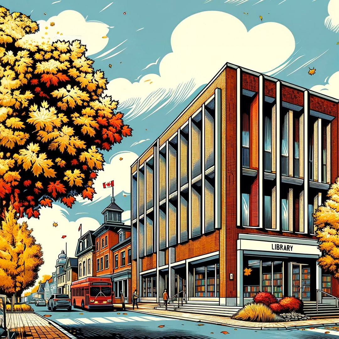 duo_yj's tweet photo. A tribute to the 1950s modernist architecture, the library is a red-brick beacon of knowledge, community, and comfort. Ideal for a serene reading pause on your fall travels. 

Port Colborne Public Library
310 King St, Port Colborne, ON L3K 4H1

🍁📖 #torontotravel #ontariotravel https://t.co/6l2gE6cyPx