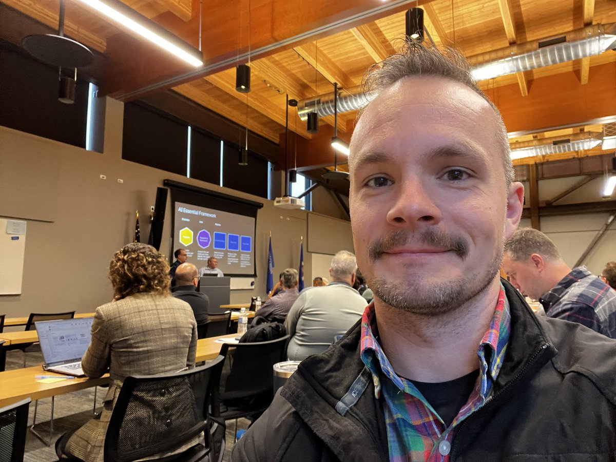 BenEilers's tweet image. Immersed in innovation at #appliedaiconf23. Generative AI is filled with possibilities and great to see what others in the industry are doing.