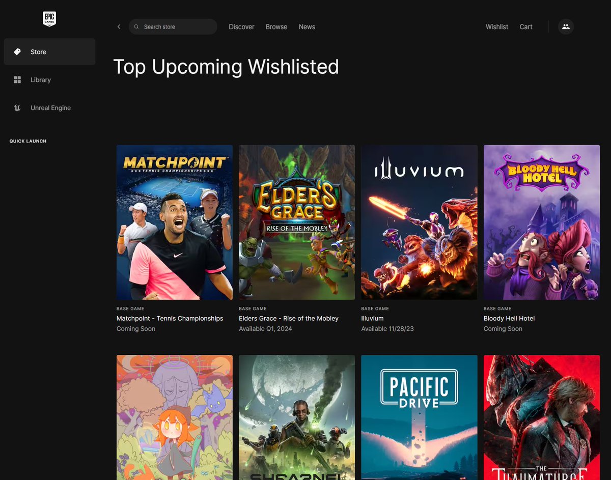 ⏰The countdown is on! Only 18 days until #Illuvium arrives on @EpicGames Store. Help us climb the top upcoming wishlist by adding us to yours today. Let's make this launch unforgettable! 🔜🔝