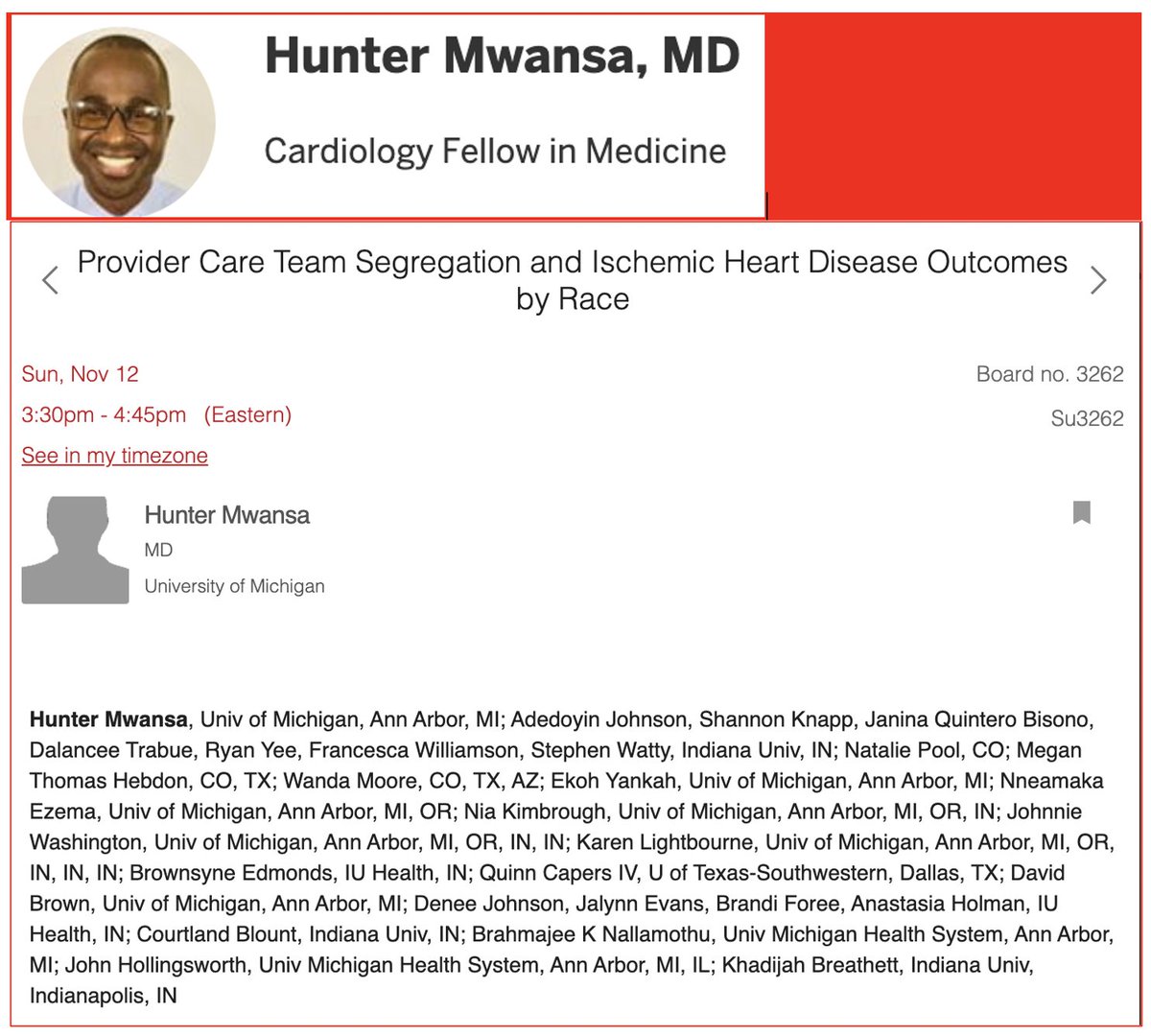 KBreathettMD's tweet photo. The Cardiovascular Equity Research Program Mentees are READY. Come stop by! @AHAScience @ABCardio1 @IUCVInstitute @IUSMDeptMed @KrannertHeart
@HunterMwansa and Dr. Johnson @JaninaQuintero3 #TeamHealthEquity #JoinTheVillage https://t.co/zTR42VIPD4
