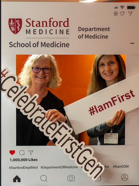 Such a fun All Staff Meeting this week celebrating FirstGen staff. Thank you everyone who planned all the different parts of the meeting, and especially the panelists! Feeling thankful as I think back on my own First Gen journey.  #CelebrateFirstGen #IamFirst <a href="/StanfordDeptMed/">Stanford Department of Medicine</a>