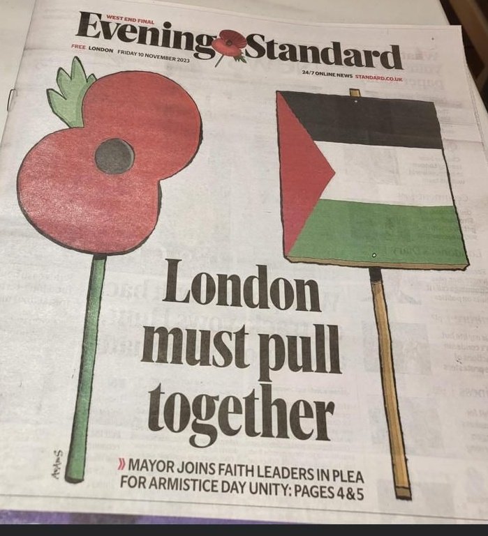 There is no contradiction in marching for peace on armistice day.

The only person who contradicts these values is the Home Secretary

Whilst she isn't a fascist, she has given the green light to every far right thug tomorrow

Despite her efforts - London can do this. For peace