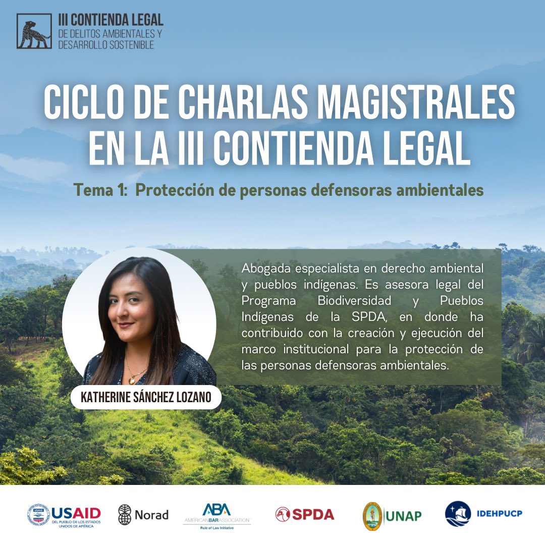 III Contienda Legal de Delitos Ambientales tweet media