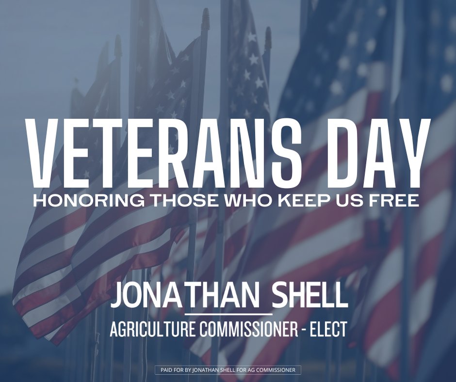 Happy Veterans Day to the brave men and women who make America the land of the free and the home of the brave!