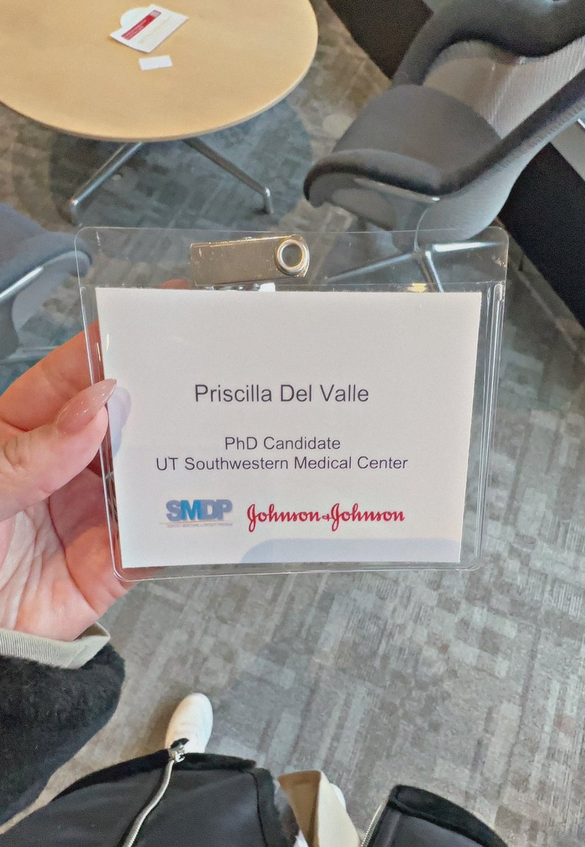 prisdvmscience's tweet photo. What an honor to be invited to the J&amp;J Open House this week 🔬 thank you to the @smdpscholars for this opportunity! I learned a lot and connected with amazing people 🙌🏼 https://t.co/Px5kA2rPVd
