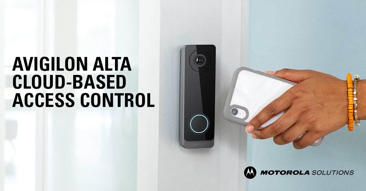 MotoSolutions's tweet photo. See the power of enhanced control, reliability &amp; visibility with @Avigilon Alta’s #CloudBased #AccessControl system ☁🚪. See how it's built with scalable tech &amp; supports various methods for easy access, incl. mobile 📱, pin-based 🔢 &amp; key cards: https://t.co/1LRkTXxXoh https://t.co/7LmVF4pBST