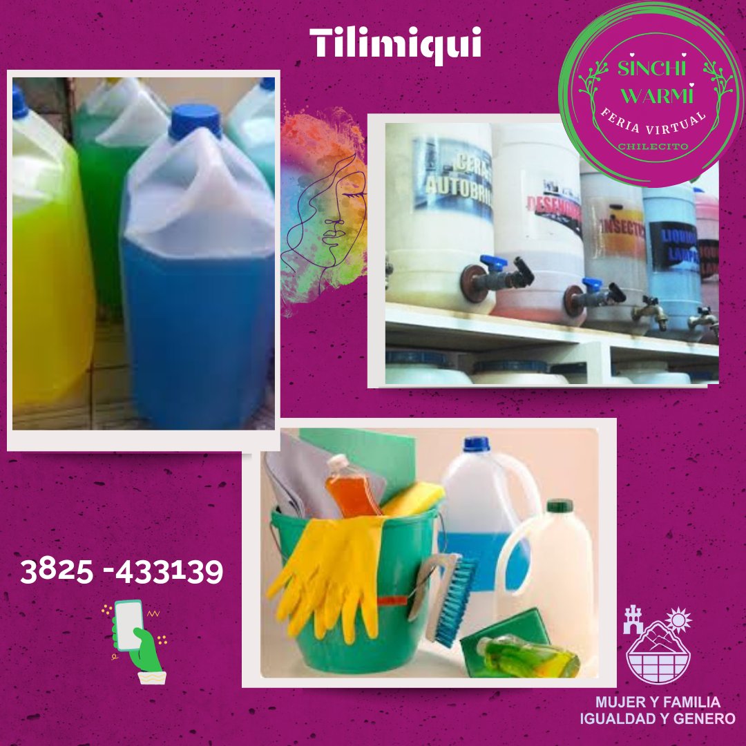 ChilecitoMfgi's tweet photo. 🟣 Feria Virtual de emprendedoras “Sinchi Warmi”

Las emprendedoras de Chilecito y distritos te ofrecen una variedad de productos regionales, comidas caseras, empanadas fritas, pan casero, accesorios,  jardinería, líquidos sueltos de limpieza y mucho más
Comunícate con ellas 👇 https://t.co/bP0xf4nzVK