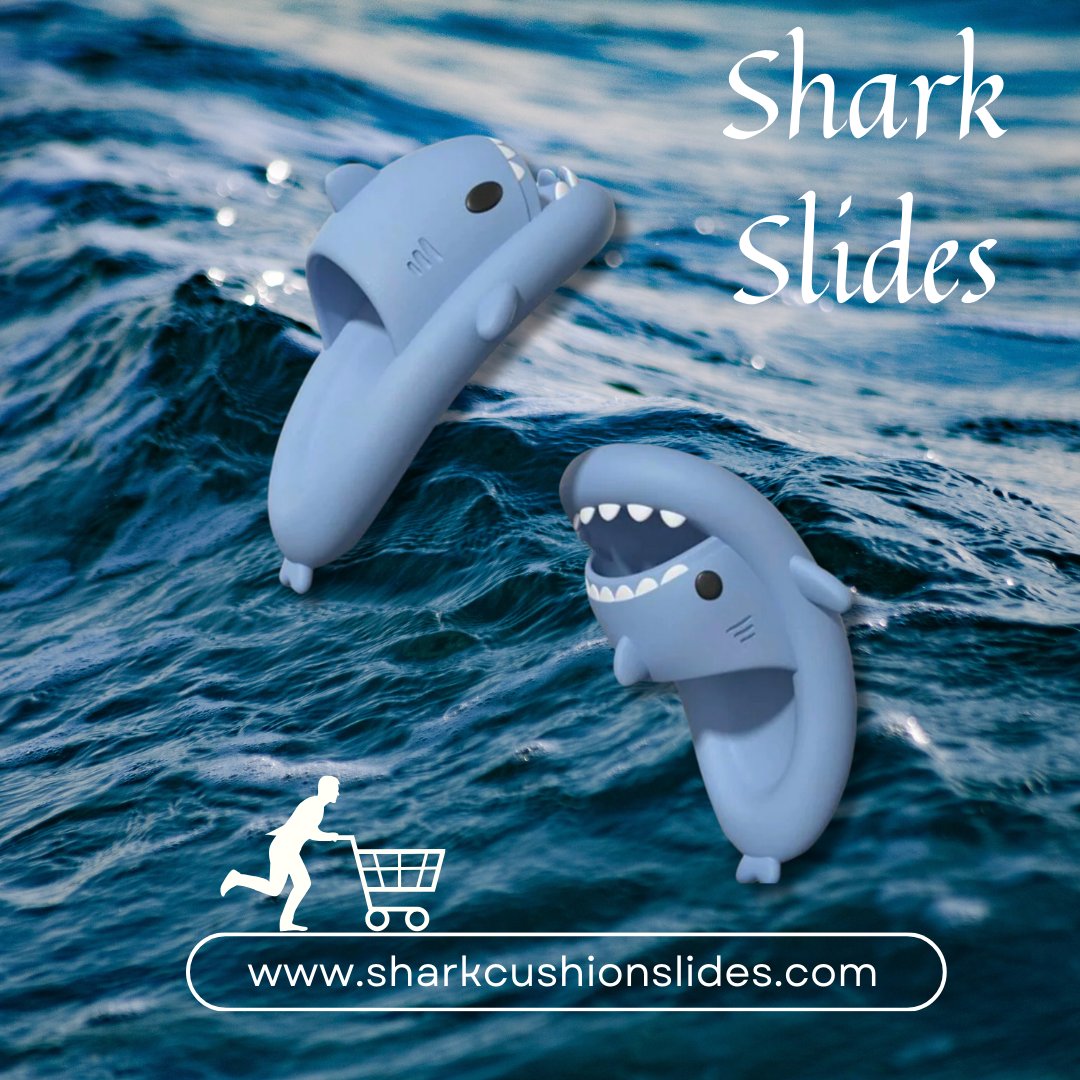 sharkcushion's tweet image. Dive into comfort with a bite of style! 🦈 Our Shark Cloud Slides are making waves in the world of footwear. 

Shop Now: sharkcushionslides.com/products/shark…

#SharkSlides #CloudComfort #SlideIntoStyle #PoolsideChic #FashionFootwear #SharkInspired #TrendySlides #FootwearGoals #ShopNow