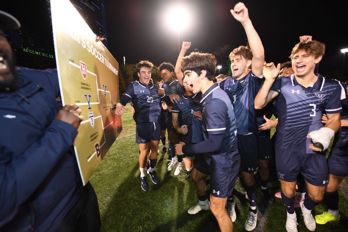 We'll you see you on Sunday, <a href="/YaleMSoccer/">Yale Men's Soccer</a>!🌿⚽️