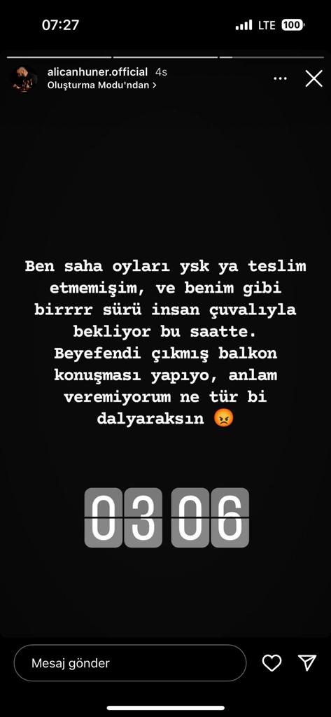 İstanbul Takipte (@isttakipte) on Twitter photo <a href="/dailyislamist/">Daily Islamist</a> İGDAŞ'da çalışan bu şahıs seçim gecesi Sn Cumhurbaşkanımıza ağıza alınmayacak şekilde küfürler savurdu.
Emniyet ifadeye çağırdı. Emniyetin ön kapısından girdi arka kapısından çıktı.
Bu işte bir terslik yok mu Sn bakanım ?
<a href="/AliYerlikaya/">Ali Yerlikaya</a> <a href="/dailyislamist/">Daily Islamist</a> İGDAŞ'da çalışan bu şahıs seçim gecesi Sn Cumhurbaşkanımıza ağıza alınmayacak şekilde küfürler savurdu.
Emniyet ifadeye çağırdı. Emniyetin ön kapısından girdi arka kapısından çıktı.
Bu işte bir terslik yok mu Sn bakanım ?
<a href="/AliYerlikaya/">Ali Yerlikaya</a>