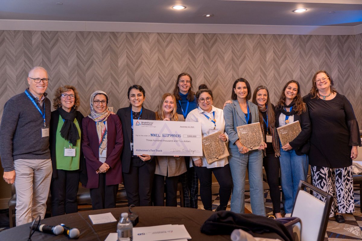 Zahra shirzadi, PhD (@zahrashirzadi) on Twitter photo Super proud to win the #AlzFastTrack best proposal along with the amazing #NovelBiomarkers group <a href="/SaraRoseDunlop/">Sara Rose Dunlop PhD</a> <a href="/Lindseykuchen/">Lindsey Kuchenbecker</a> <a href="/AngelaGomezA/">angela gomez</a> thanks to the <a href="/_BrightFocus/">BrightFocus Foundation</a>, <a href="/sharyn_rossi/">Sharyn Rossi, PhD</a> @DianeB1000 and our advisors <a href="/DrNeuroChic/">Prof. Melissa E. Murray 📸🔬</a> <a href="/Wilcock_v2/">Donna Wilcock</a> @MaluTansey Super proud to win the #AlzFastTrack best proposal along with the amazing #NovelBiomarkers group <a href="/SaraRoseDunlop/">Sara Rose Dunlop PhD</a> <a href="/Lindseykuchen/">Lindsey Kuchenbecker</a> <a href="/AngelaGomezA/">angela gomez</a> thanks to the <a href="/_BrightFocus/">BrightFocus Foundation</a>, <a href="/sharyn_rossi/">Sharyn Rossi, PhD</a> @DianeB1000 and our advisors <a href="/DrNeuroChic/">Prof. Melissa E. Murray 📸🔬</a> <a href="/Wilcock_v2/">Donna Wilcock</a> @MaluTansey
