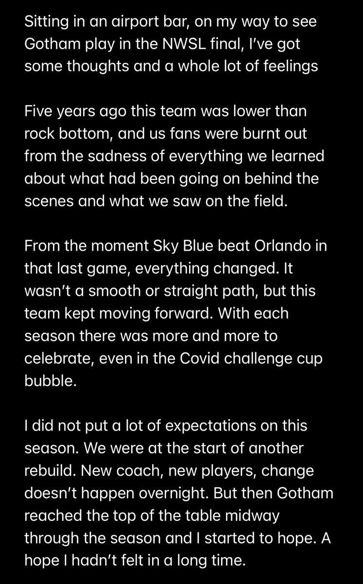 Oh_Marge's tweet photo. I had a sip of beer at the airport bar and the emotions won. It’s a bit long and chaotic, but this so is this season. Please read if you have a second. 

Love, Marge🖤🦇 https://t.co/4hEhQCsoiU