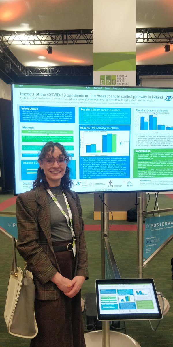 Dr Paula Tierney (@_ptierney) on Twitter photo One more day left of <a href="/EPHconference/">EPH Conference</a>! Come take a look at poster DJ.33 for our research with <a href="/IrishCancerReg/">National Cancer Registry Ireland</a> <a href="/RCSI_PopHealth/">RCSI School of Population Health</a> <a href="/IrishCancerSoc/">Irish Cancer Society</a> on the impact of the COVID-19 pandemic on breast cancer in Ireland One more day left of <a href="/EPHconference/">EPH Conference</a>! Come take a look at poster DJ.33 for our research with <a href="/IrishCancerReg/">National Cancer Registry Ireland</a> <a href="/RCSI_PopHealth/">RCSI School of Population Health</a> <a href="/IrishCancerSoc/">Irish Cancer Society</a> on the impact of the COVID-19 pandemic on breast cancer in Ireland