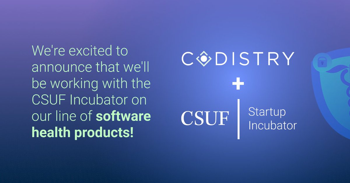 GoCodistry's tweet photo. Join us on this journey of health and innovation. 

#CSUFIncubator #SoftwareHealthProducts #HealthTech #Startup #codistry https://t.co/TdrJcmvVQE
