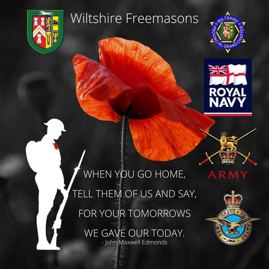 Wiltshire Freemasons (@wiltspgl) on Twitter photo Forever grateful for the sacrifices the men and women of the Armed Forces make to keep us safe.  For those who gave their opportunity of a tomorrow in order that we could have a today - at the going down of the sun, and in the morning we will remember them <a href="/pgm_pglwilts/">ProvGMWiltshire</a> Forever grateful for the sacrifices the men and women of the Armed Forces make to keep us safe.  For those who gave their opportunity of a tomorrow in order that we could have a today - at the going down of the sun, and in the morning we will remember them <a href="/pgm_pglwilts/">ProvGMWiltshire</a>