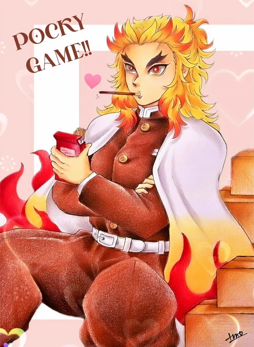 11/11 こんなイベiントあったら…さん一人一人丁寧にP○CKYゲームしてくれそう真顔にドキドキ!!