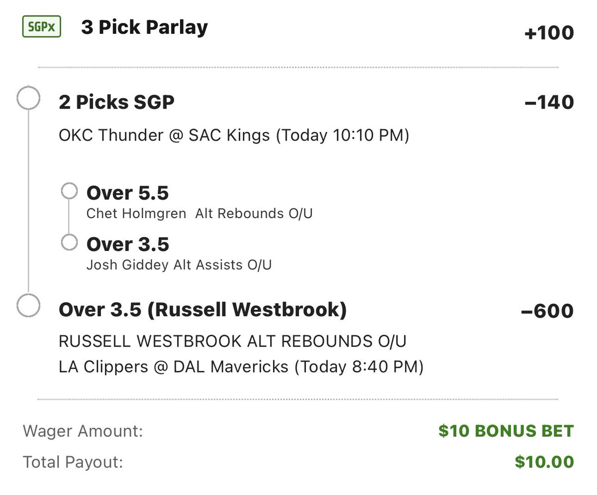 PPennysworth's tweet photo. #10to10K challenge w/ @___IsAHugeLoser DAY 1 of CUM, with our special (actually special) guest Ezekiel is out!

Pick 1: Chet “Frail bitch” Holgren over 5.5 rebounds

Pick 2: Josh “tik tok” Giddey over 3.5 rebounds 

Pick 3: Russ “#Whynot” Westbrook over 3.5 rebounds

LETS COOK! https://t.co/md1dowCuXg