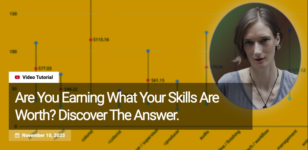 The 2023 Post Production Survey is underway! Join Mixing Light's Katie Hinsen as she discusses the importance of contributing to the survey and key takeaways from previous years. Plus, calculating and negotiating your rate or salary.
mixinglight.com/color-grading-…